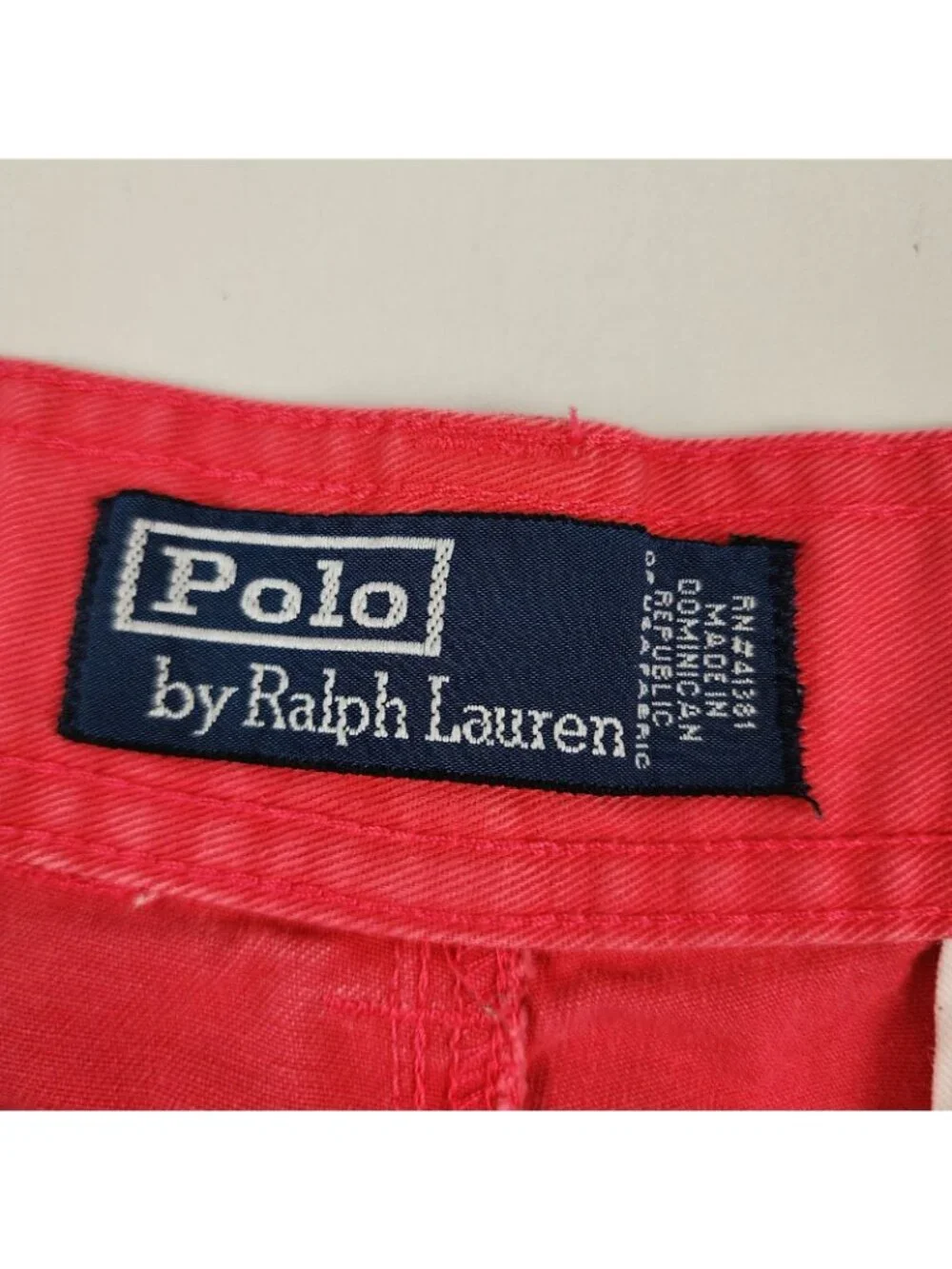 Polo by Ralph Lauren Shorts Men 34 Red Vintage 10